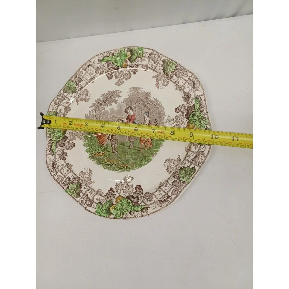 Copeland Spode England Byron Series No 2 Divided Plate Dish 10